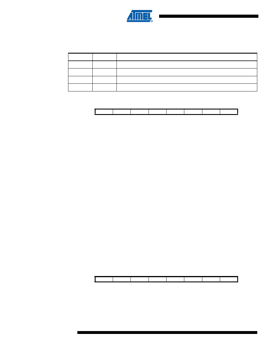 2 gimsk – general interrupt mask register, 3 gifr – general interrupt flag register, Attiny43u | Rainbow Electronics ATtiny43U User Manual | Page 60 / 182