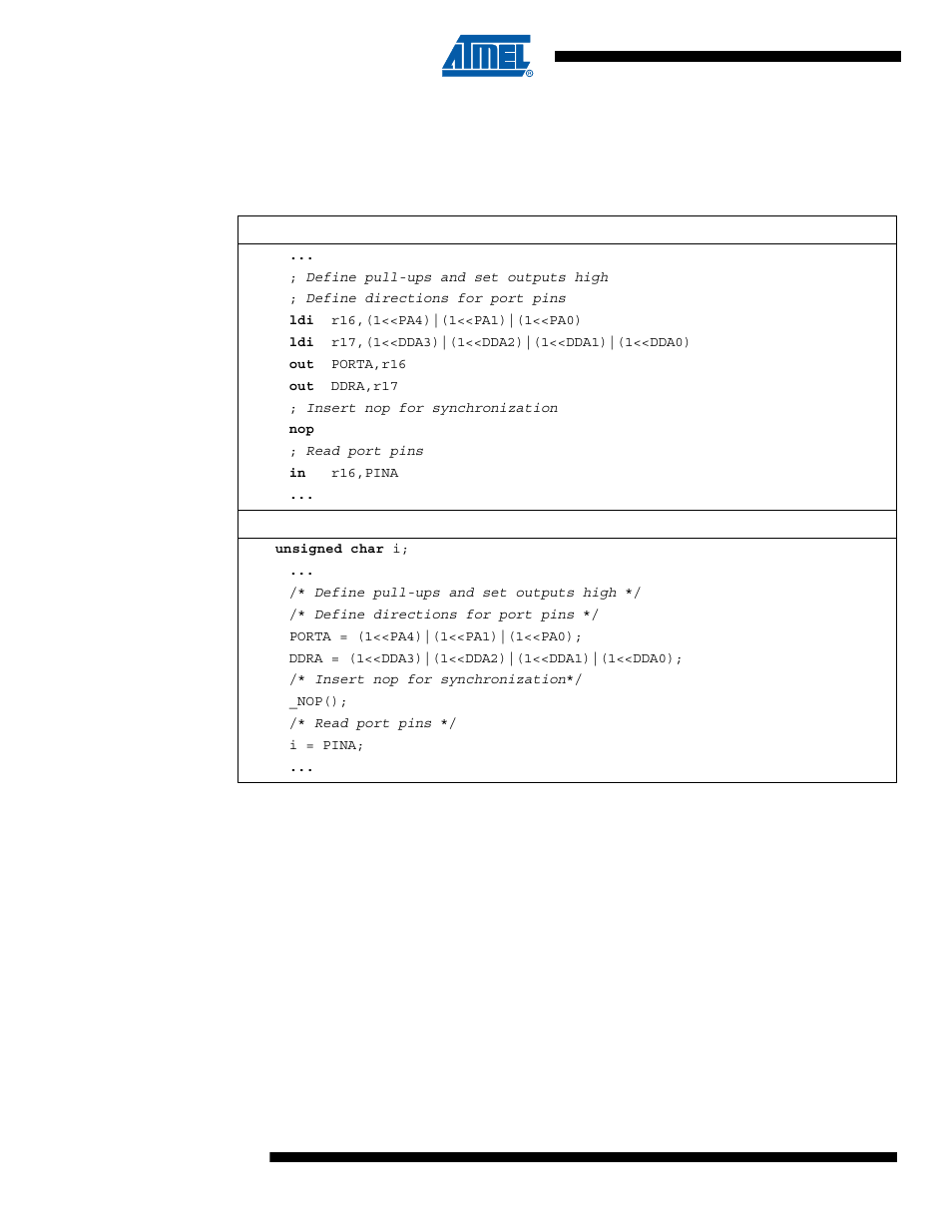 5 digital input enable and sleep modes, Attiny43u | Rainbow Electronics ATtiny43U User Manual | Page 66 / 182