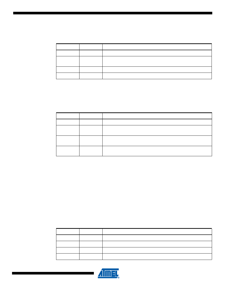 Table 12-3 on | Rainbow Electronics ATtiny43U User Manual | Page 91 / 182