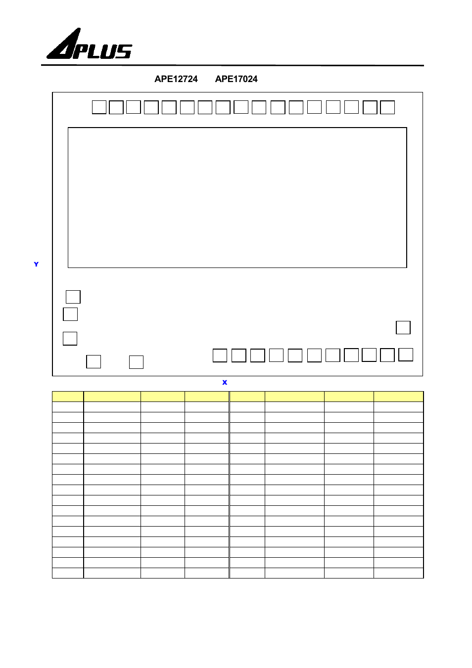 Apexx24 series | Rainbow Electronics APExx24 User Manual | Page 6 / 7