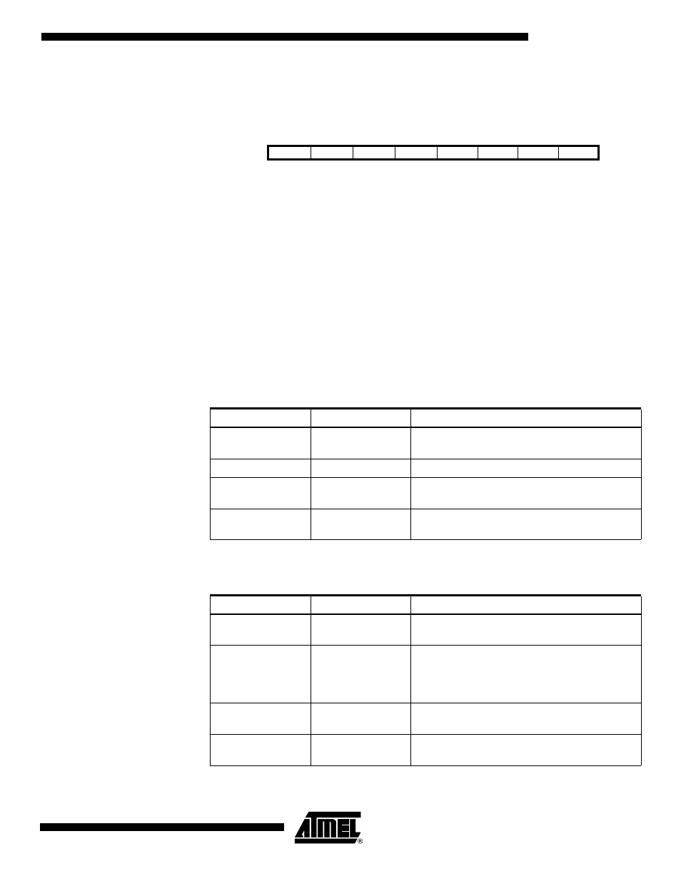 Bit timer/counter register description, Timer/counter1 control register a – tccr1a, Attiny2313 | Rainbow Electronics ATtiny2313 User Manual | Page 105 / 211