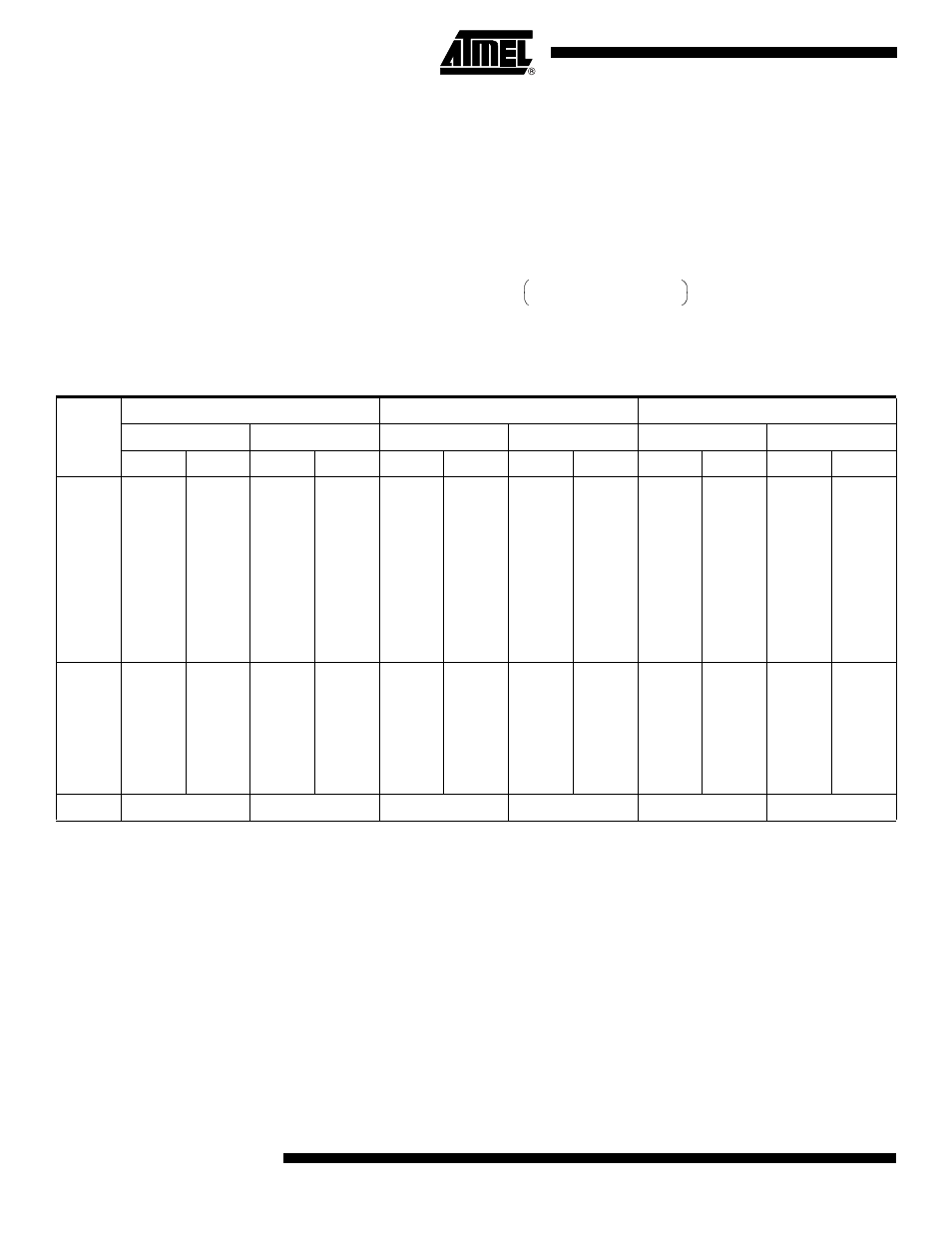 Examples of baud rate setting, Attiny2313 | Rainbow Electronics ATtiny2313 User Manual | Page 136 / 211