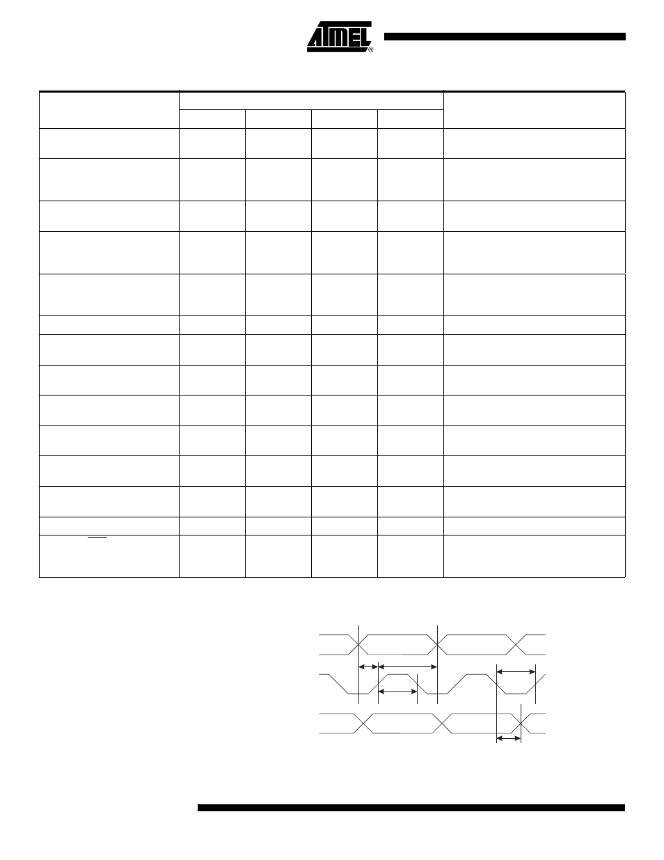 Serial programming characteristics, Attiny2313 | Rainbow Electronics ATtiny2313 User Manual | Page 176 / 211