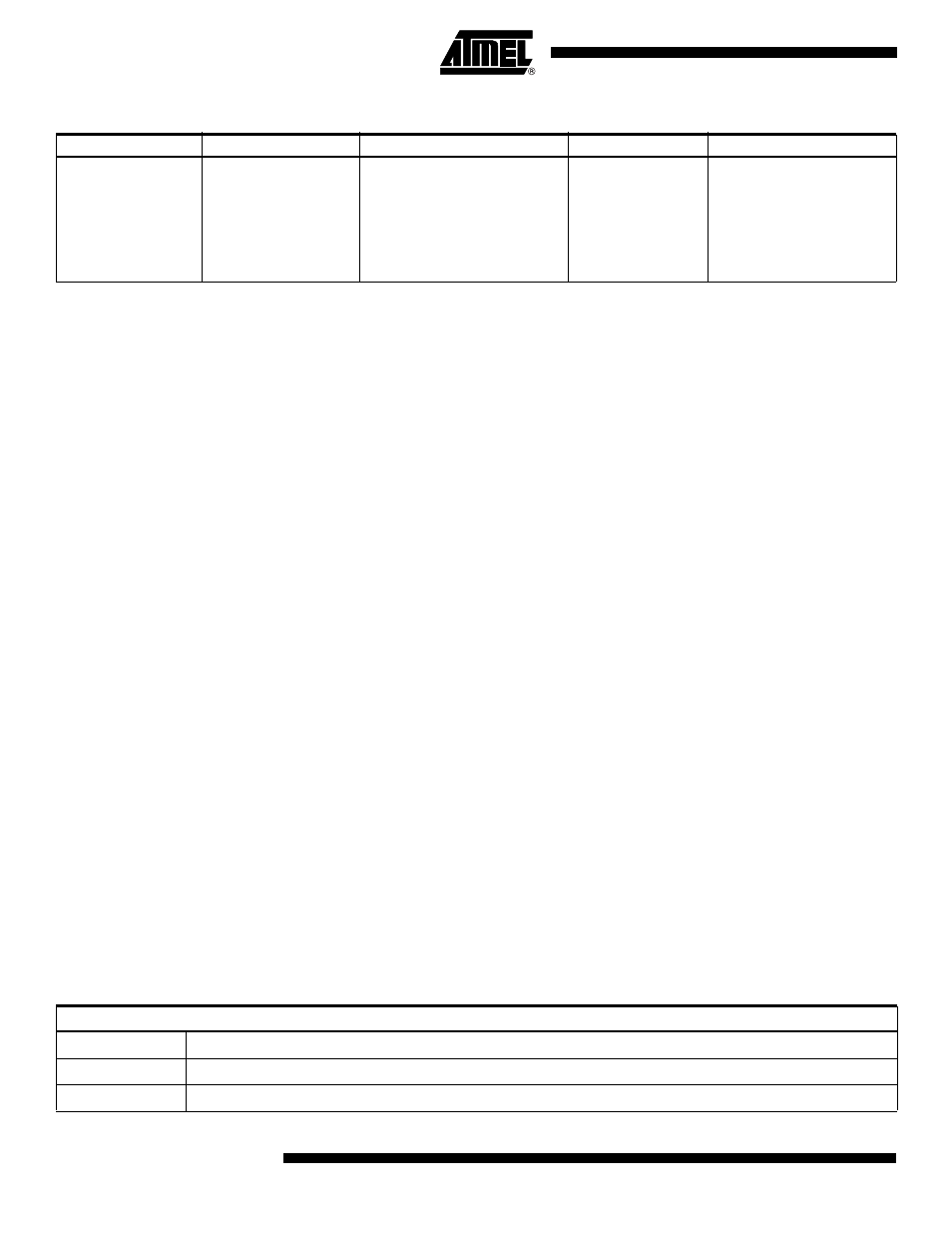 Ordering information(1), Attiny2313, Ordering informatio n | Rainbow Electronics ATtiny2313 User Manual | Page 202 / 211