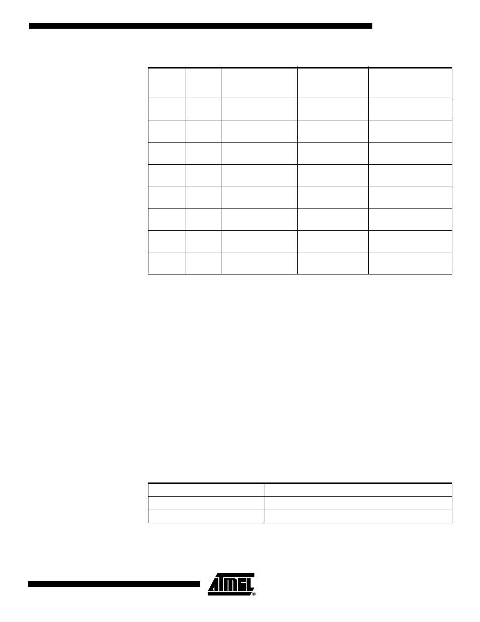 Calibrated internal rc oscillator, Attiny2313 | Rainbow Electronics ATtiny2313 User Manual | Page 25 / 211