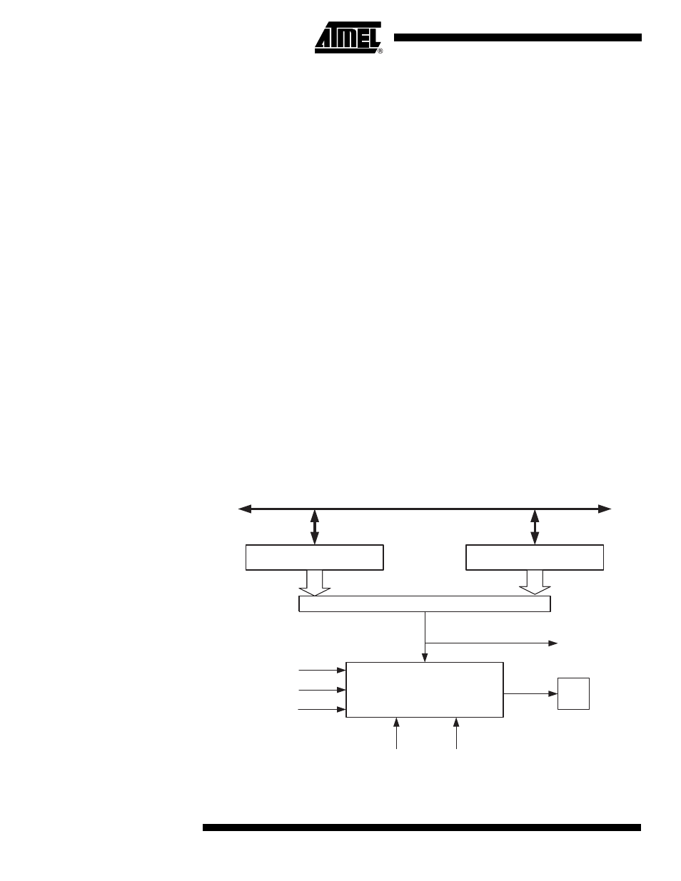 Output compare unit, Attiny2313, Data bus | Rainbow Electronics ATtiny2313 User Manual | Page 66 / 211