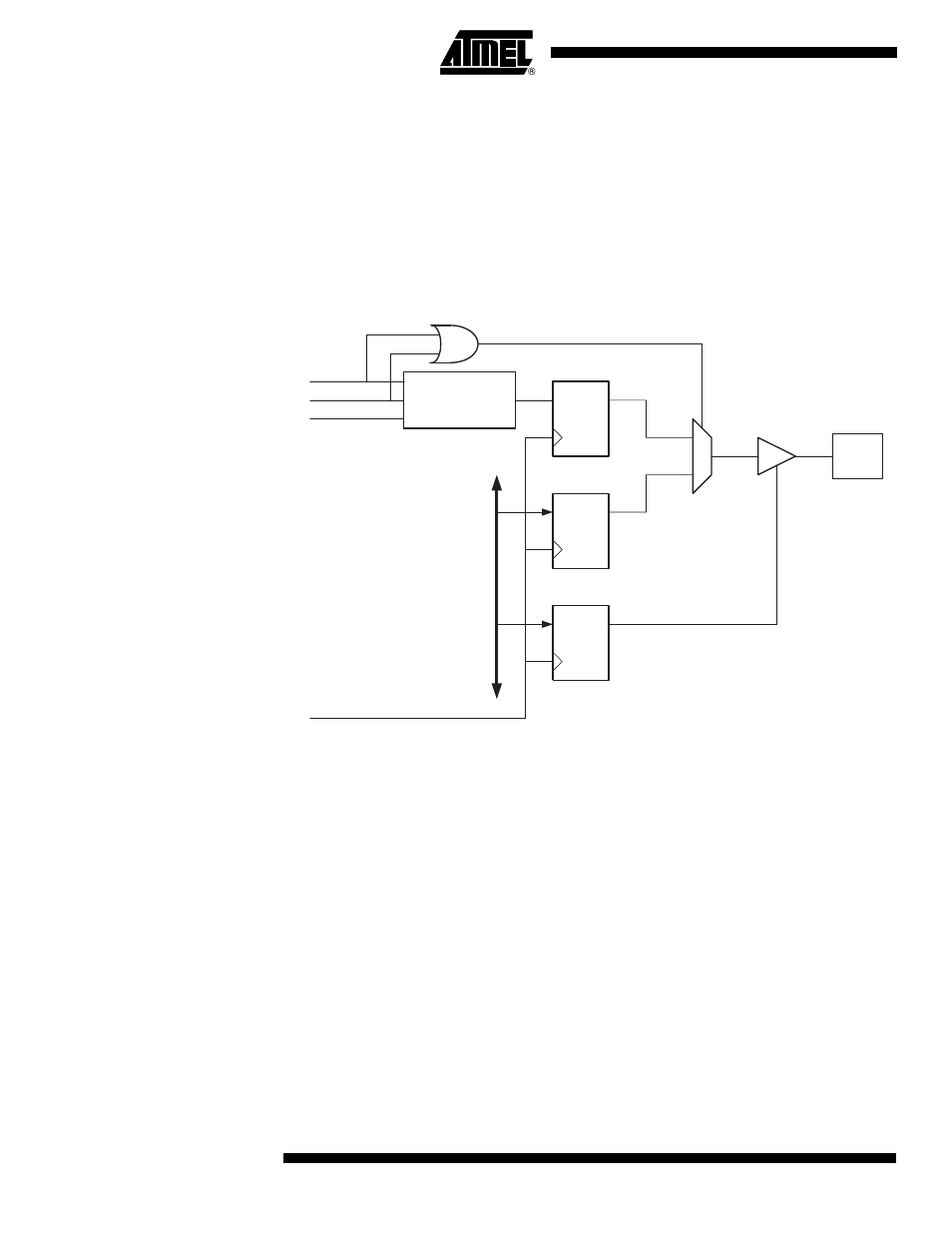 Compare match output unit, Attiny2313 | Rainbow Electronics ATtiny2313 User Manual | Page 94 / 211