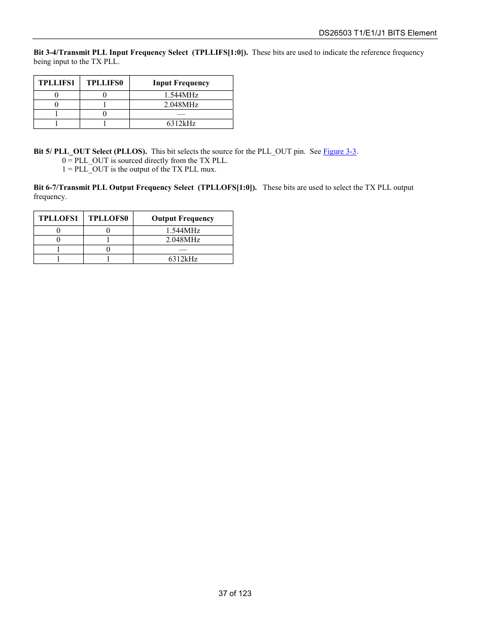 Rainbow Electronics DS26503 User Manual | Page 37 / 123