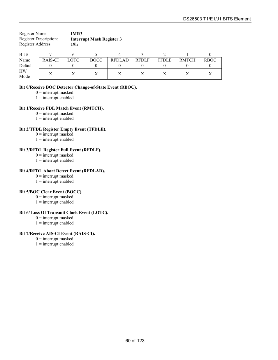 Rainbow Electronics DS26503 User Manual | Page 60 / 123