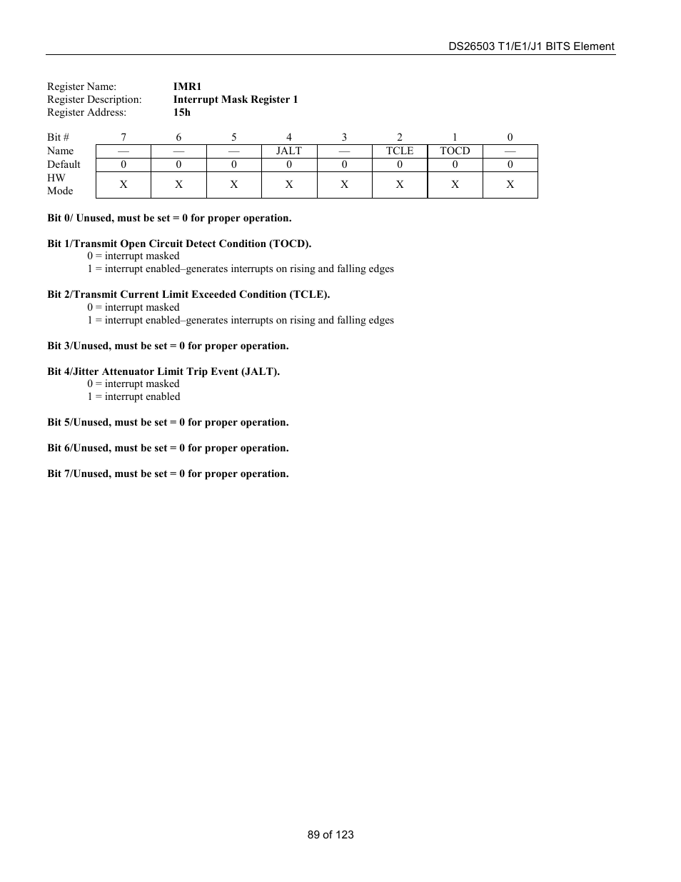 Rainbow Electronics DS26503 User Manual | Page 89 / 123