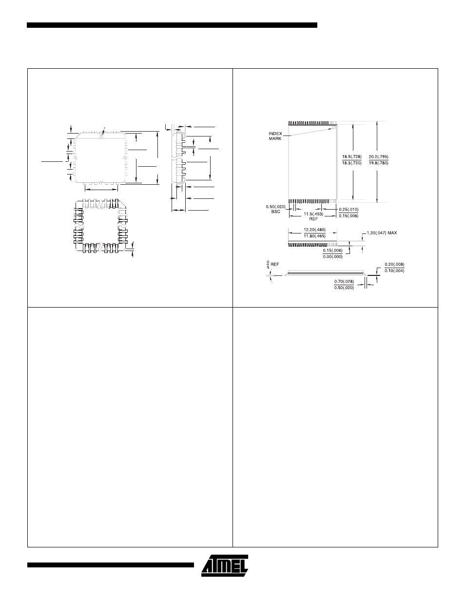 Packaging information | Rainbow Electronics AT29C1024 User Manual | Page 13 / 16