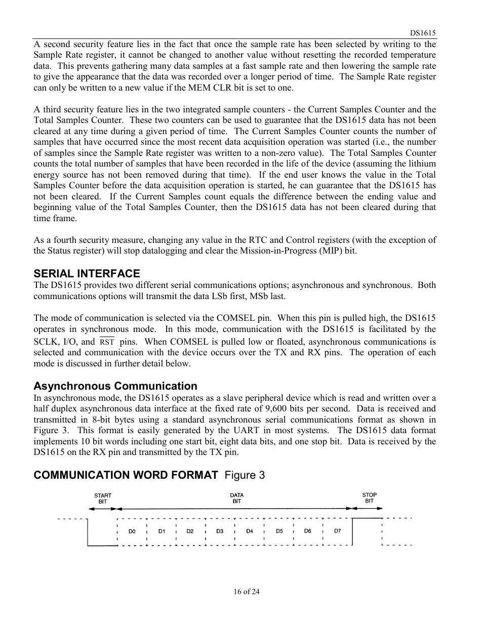 Rainbow Electronics DS1615 User Manual | Page 16 / 24