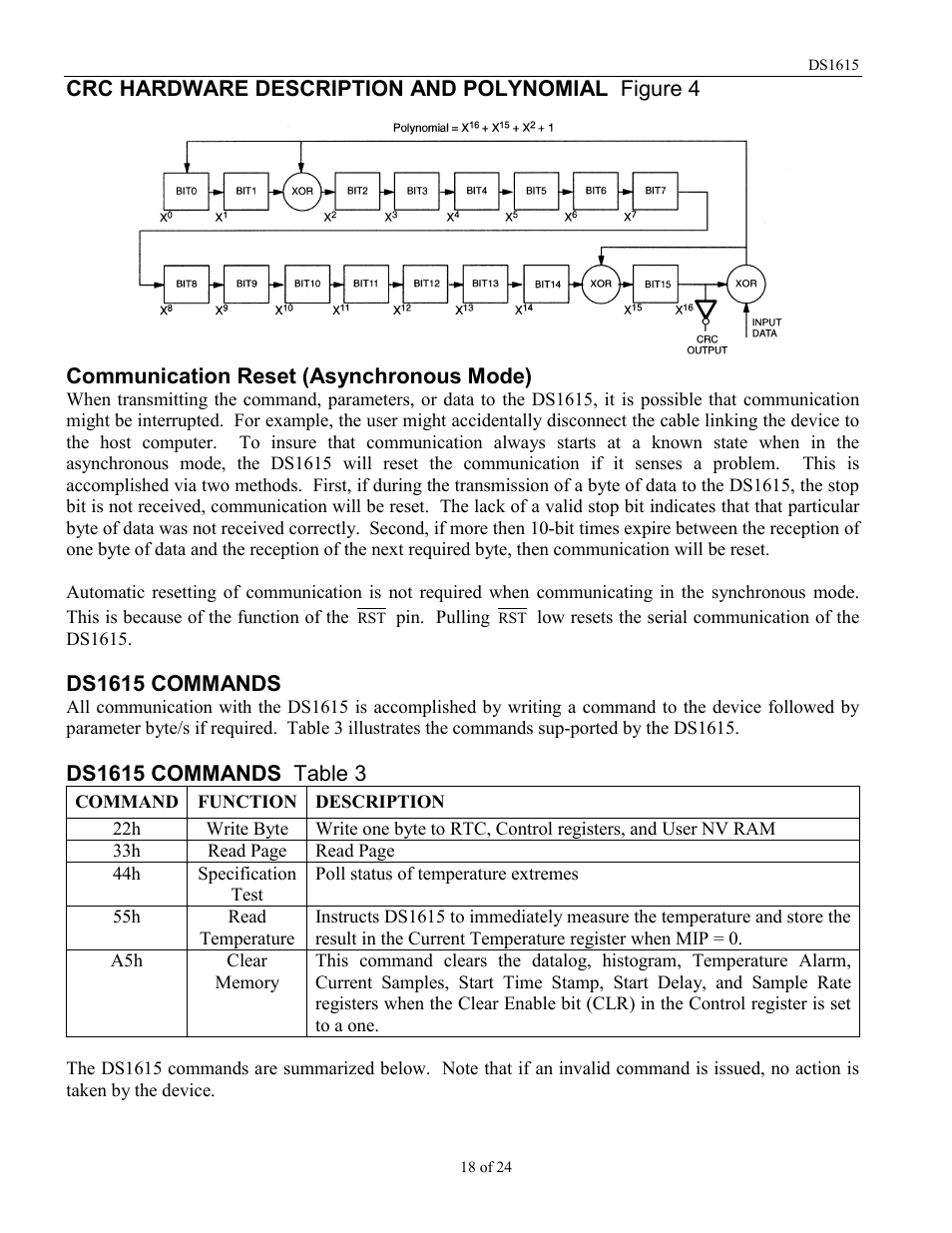 Rainbow Electronics DS1615 User Manual | Page 18 / 24