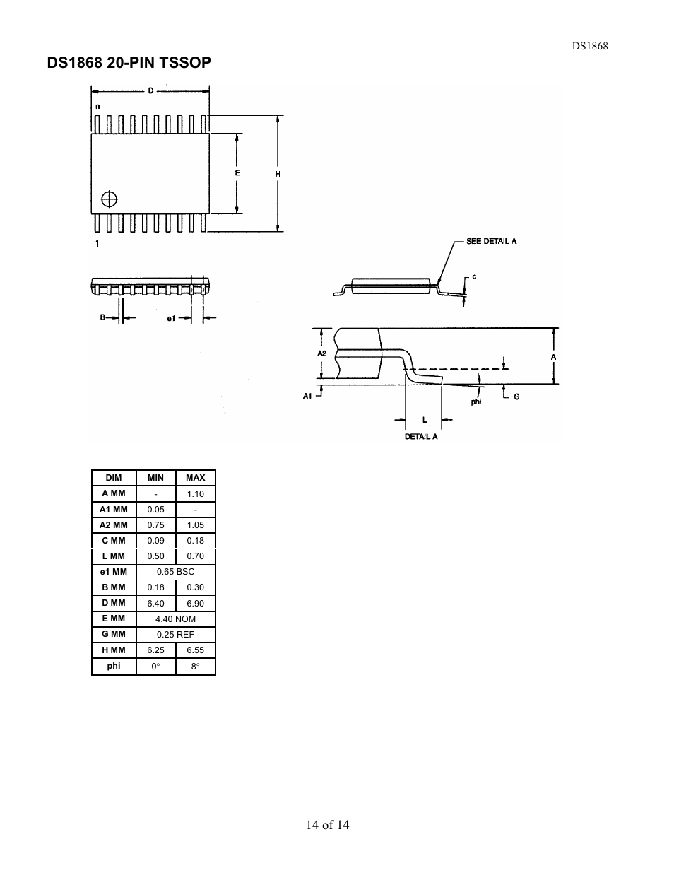 14 of 14 | Rainbow Electronics DS1868 User Manual | Page 14 / 14