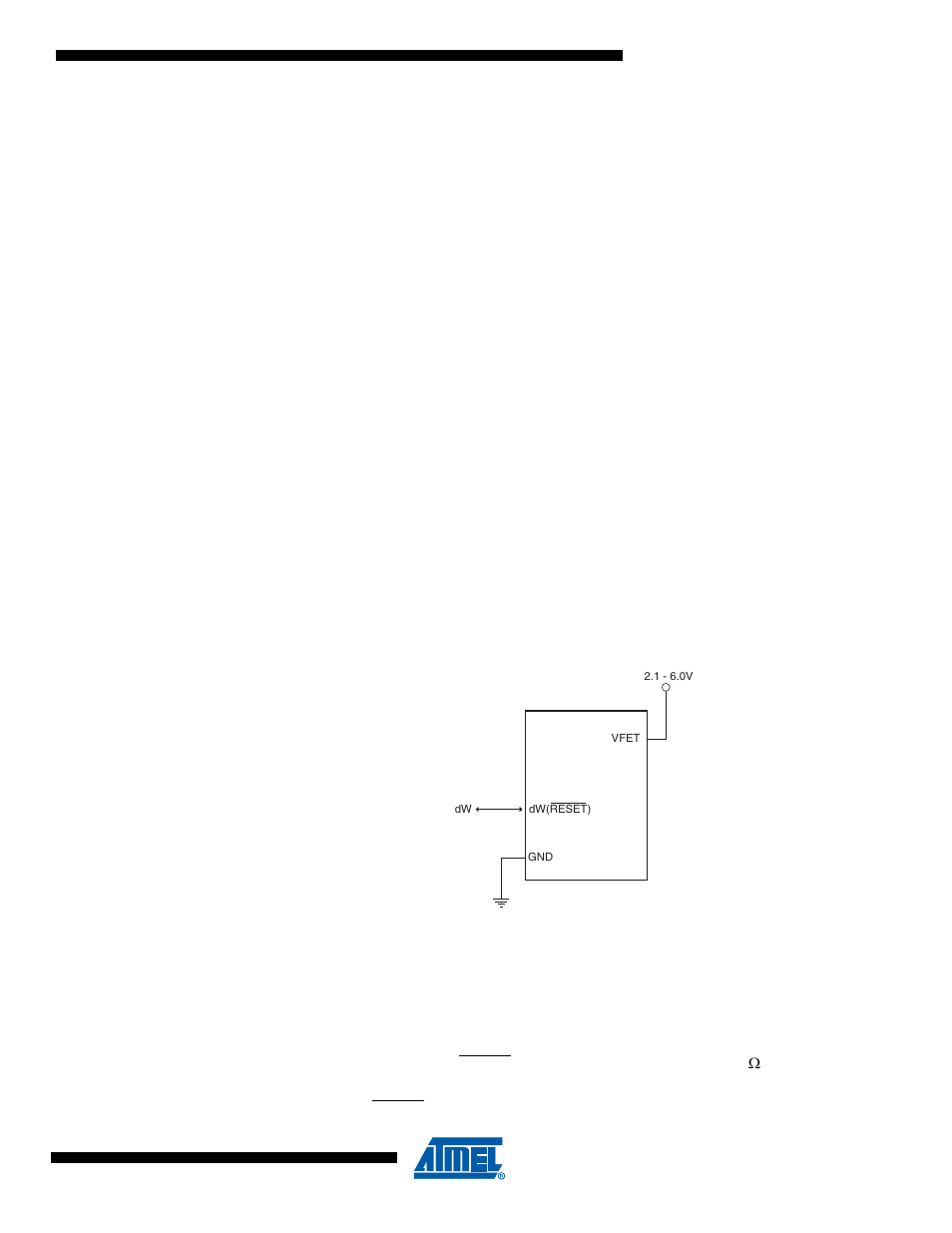 Debugwire on-chip debug system, 1 features, 2 overview | 3 physical interface, Atmega4hvd/8hvd | Rainbow Electronics ATmega8HVD User Manual | Page 119 / 168