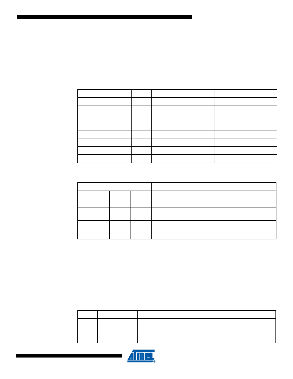 Memory programming, 1 program and data memory lock bits, 2 fuse bits | 1 high byte, Cont, Atmega4hvd/8hvd | Rainbow Electronics ATmega8HVD User Manual | Page 129 / 168