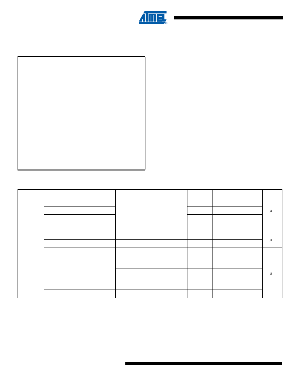 Electrical characteristics, 1 dc characteristics, Electri | Electrical character, Electrical char, Atmega4hvd/8hvd, Absolute maximum ratings* 26.1 dc characteristics | Rainbow Electronics ATmega8HVD User Manual | Page 142 / 168