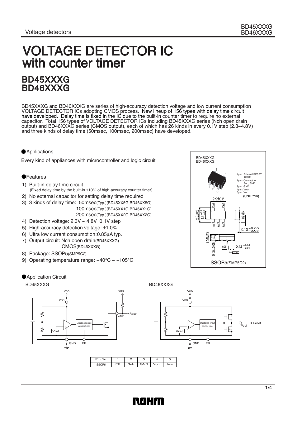 Rainbow Electronics BD46232G User Manual | 5 pages