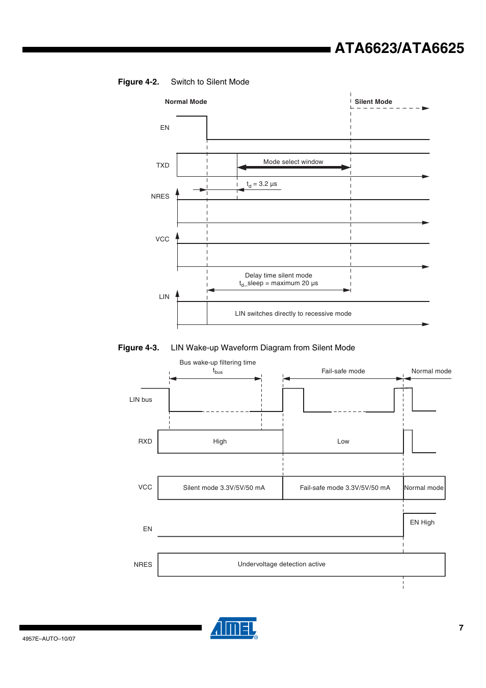 Rainbow Electronics ATA6625 User Manual | Page 7 / 22