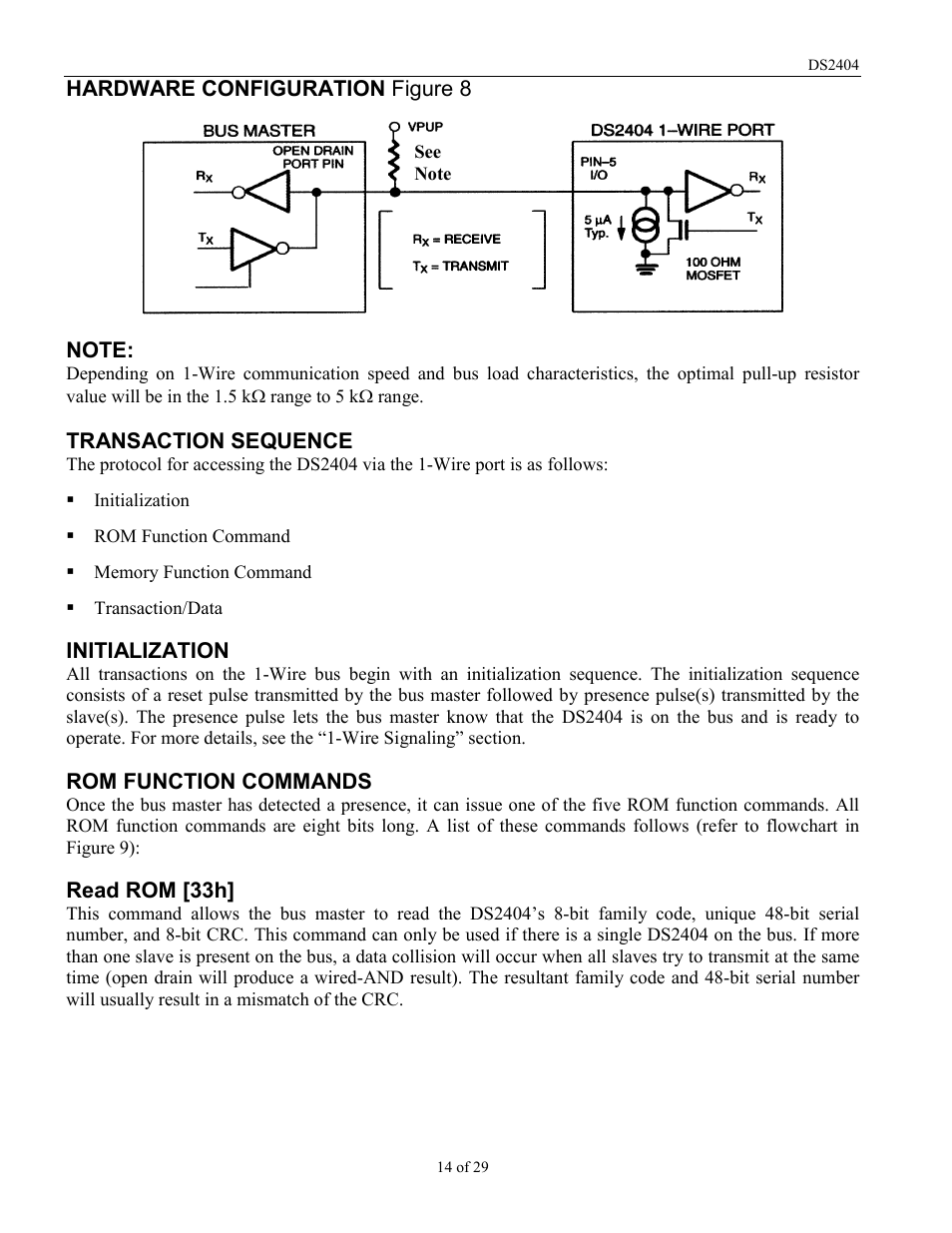Rainbow Electronics DS2404 User Manual | Page 14 / 29