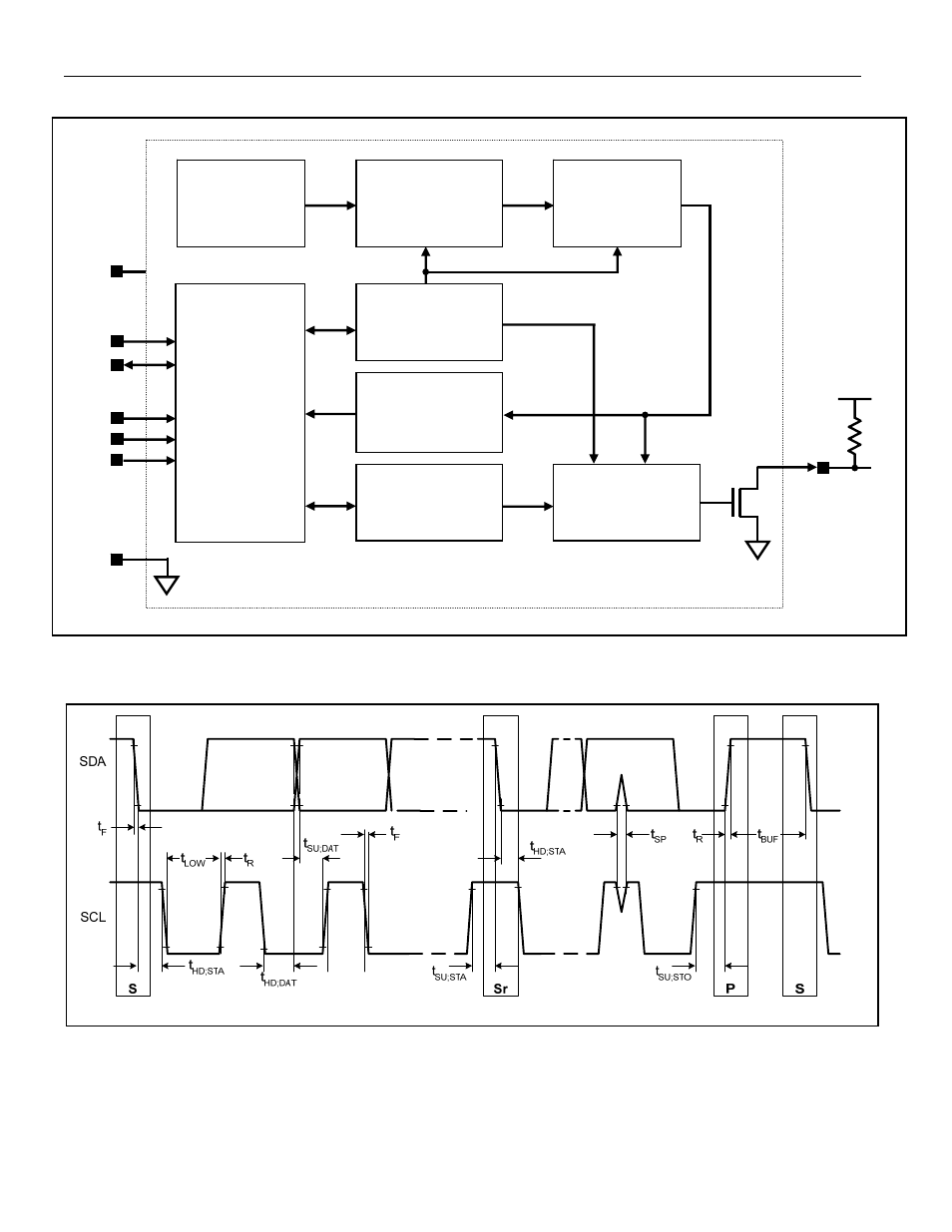 Block diagram, Figure 1. timing diagram | Rainbow Electronics DS75LX User Manual | Page 4 / 13