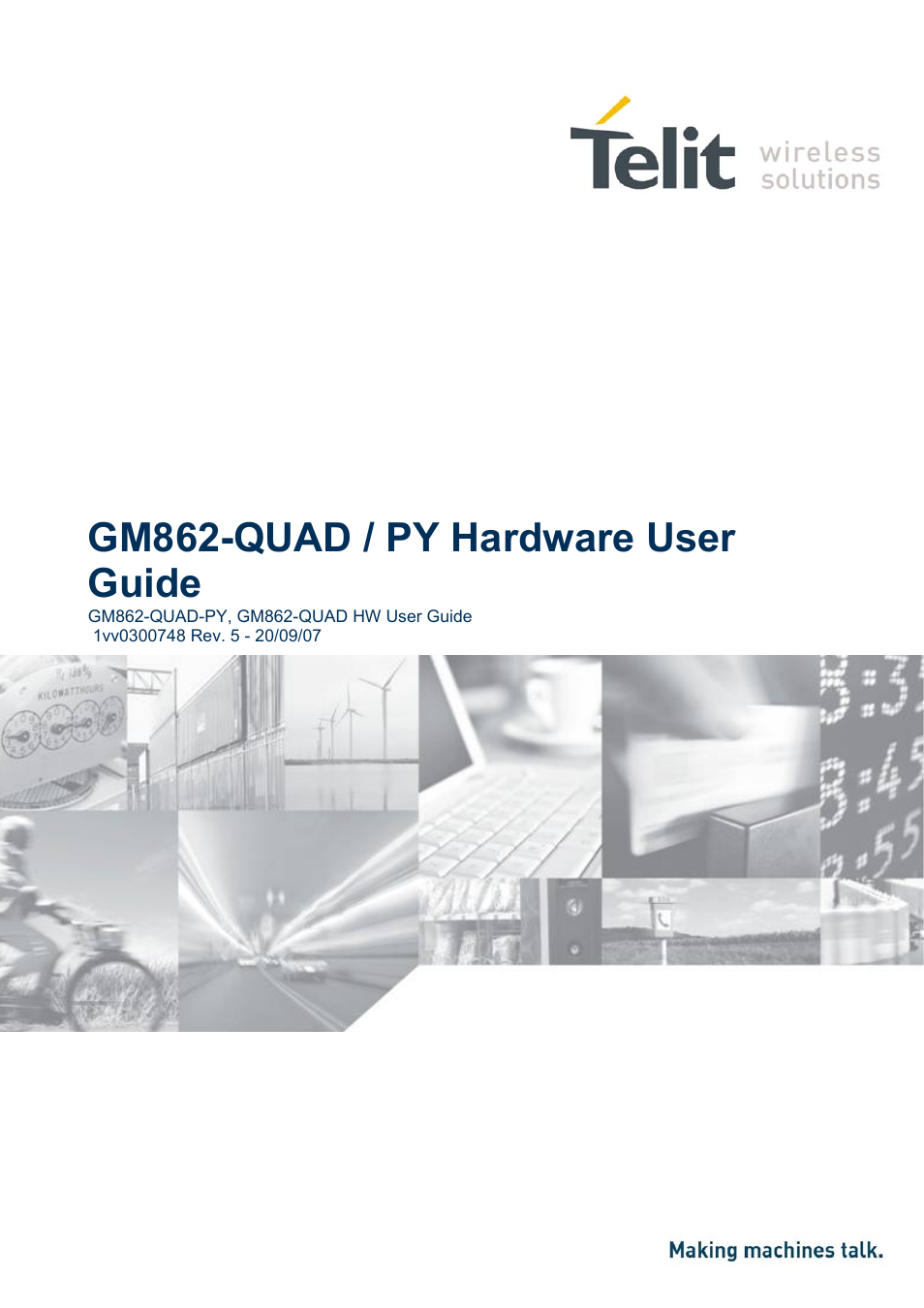 Rainbow Electronics GM862-QUAD-PY User Manual | 68 pages