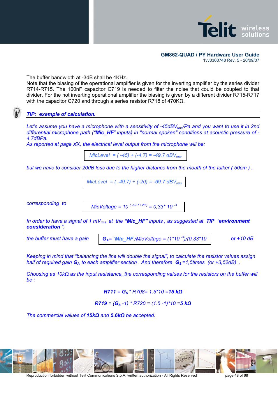 Rainbow Electronics GM862-QUAD-PY User Manual | Page 48 / 68