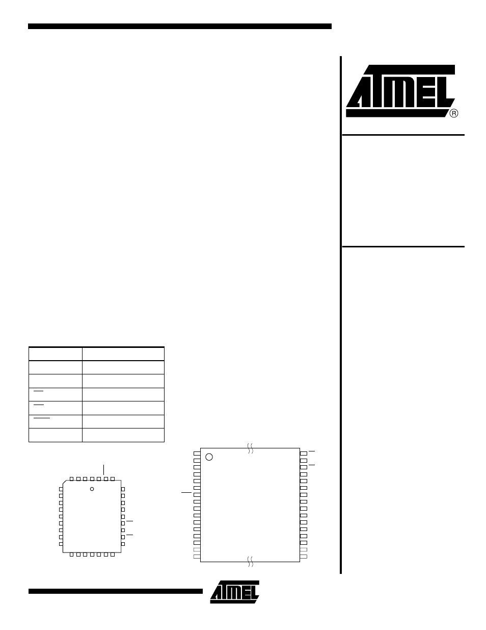 Rainbow Electronics AT27BV010 User Manual | 12 pages