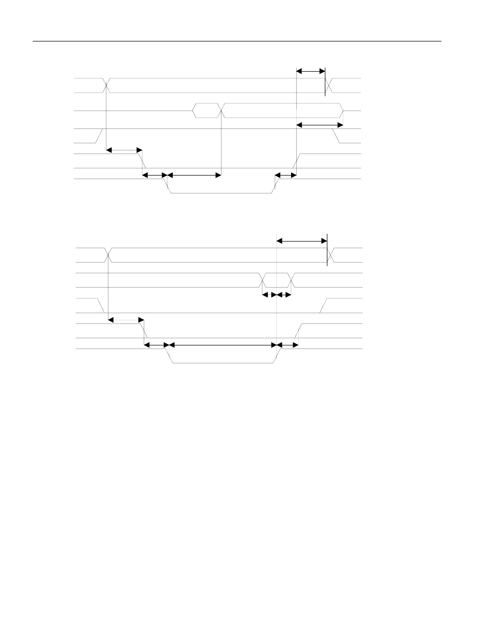 Motorola read cycle motorola write cycle | Rainbow Electronics DS3134 User Manual | Page 195 / 203