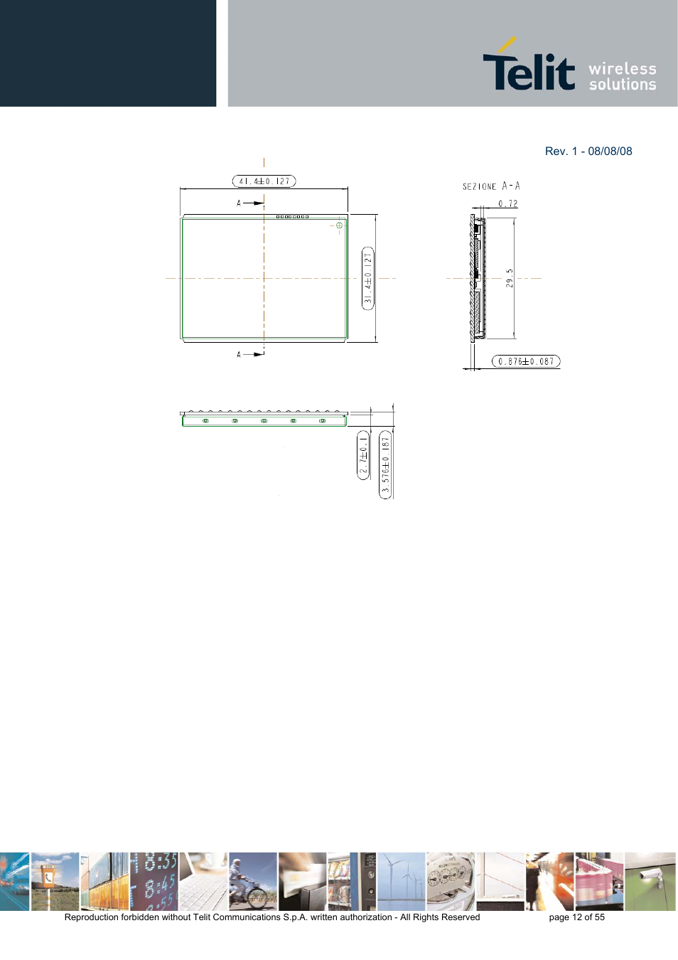 Rainbow Electronics GE863-PRO3 User Manual | Page 12 / 55