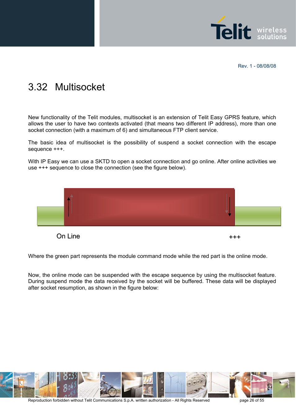 32 multisocket | Rainbow Electronics GE863-PRO3 User Manual | Page 26 / 55