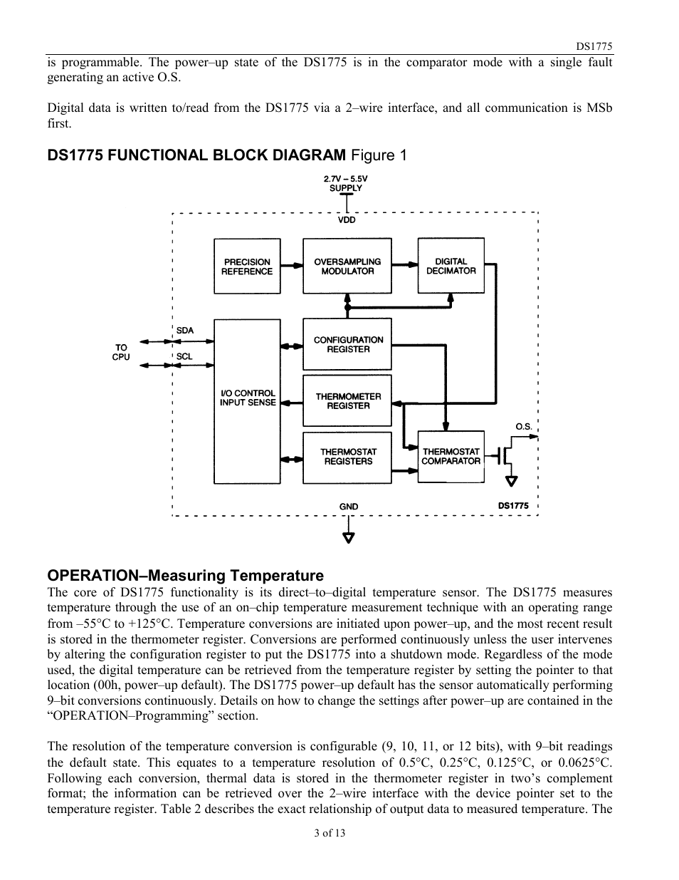 Rainbow Electronics DS1775R_T User Manual | Page 3 / 13