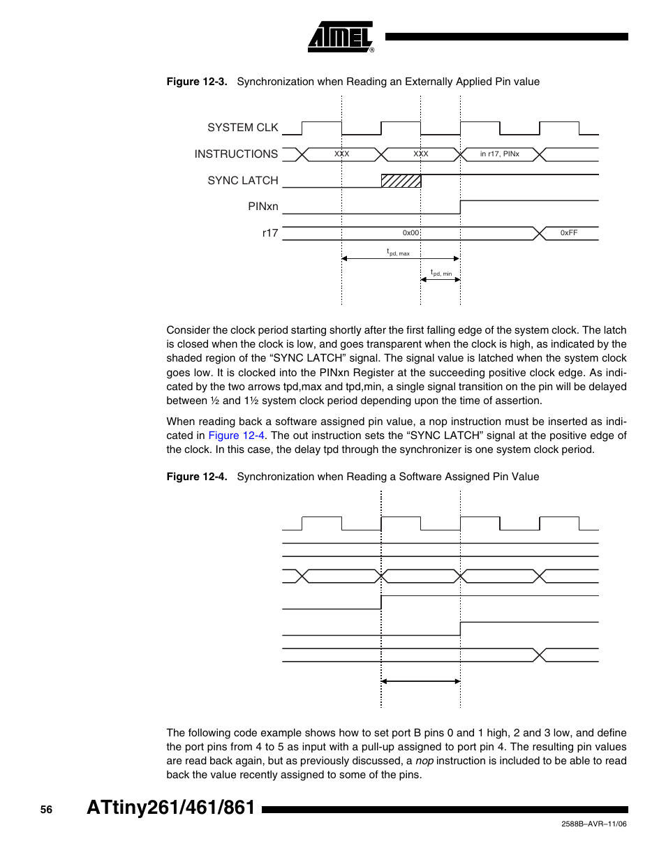 Rainbow Electronics ATtiny861_V User Manual | Page 56 / 236