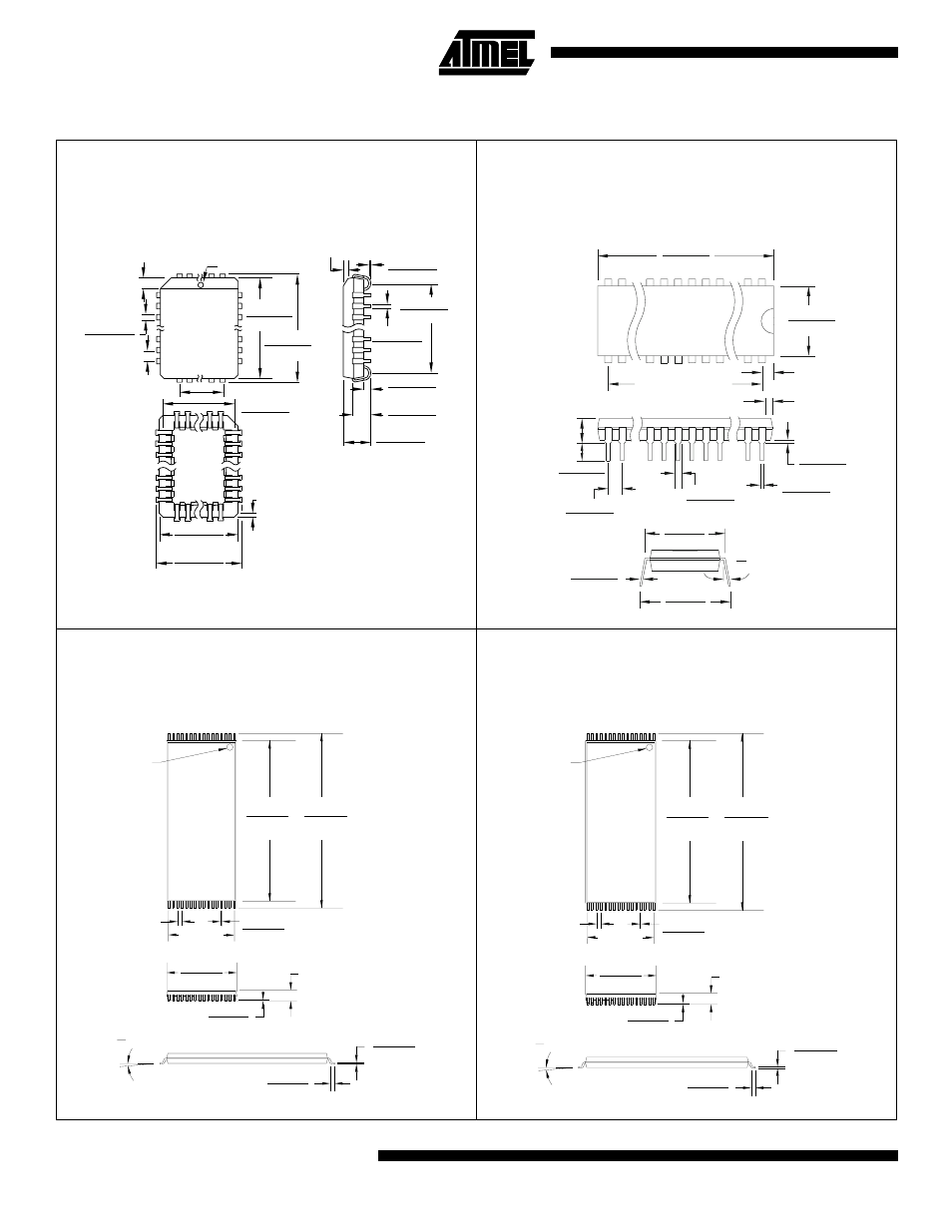 Packaging information, Controlling dimension: millimeters | Rainbow Electronics AT49F002NT User Manual | Page 16 / 17