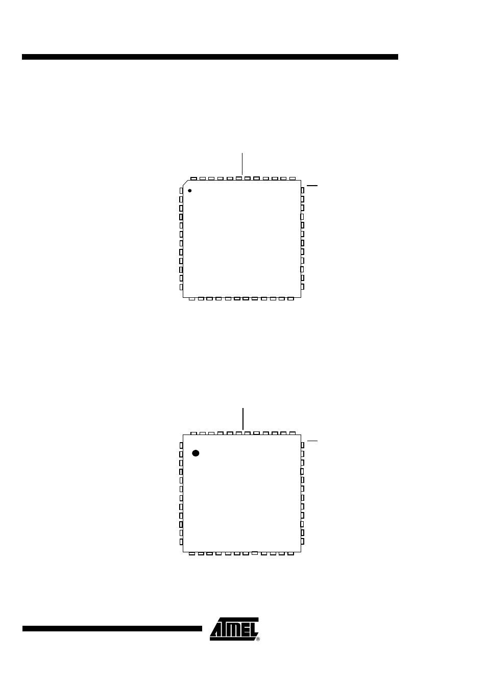 At83c26, Pin description, Pinout (top view) | Rainbow Electronics AT83C26 User Manual | Page 3 / 77