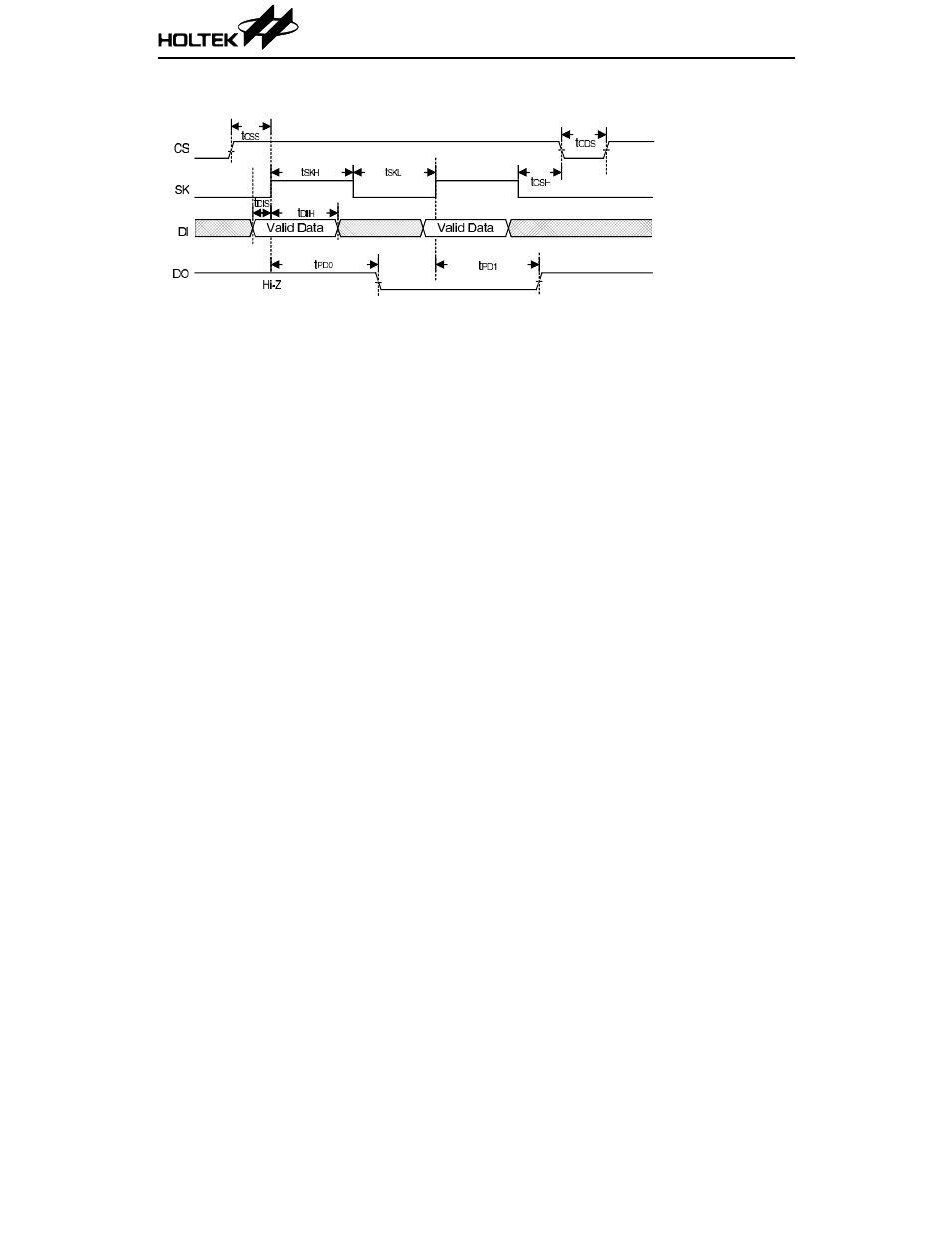 Timing diagrams, Functional description, Ht93lc46 | Rainbow Electronics HT93LC46 User Manual | Page 5 / 10