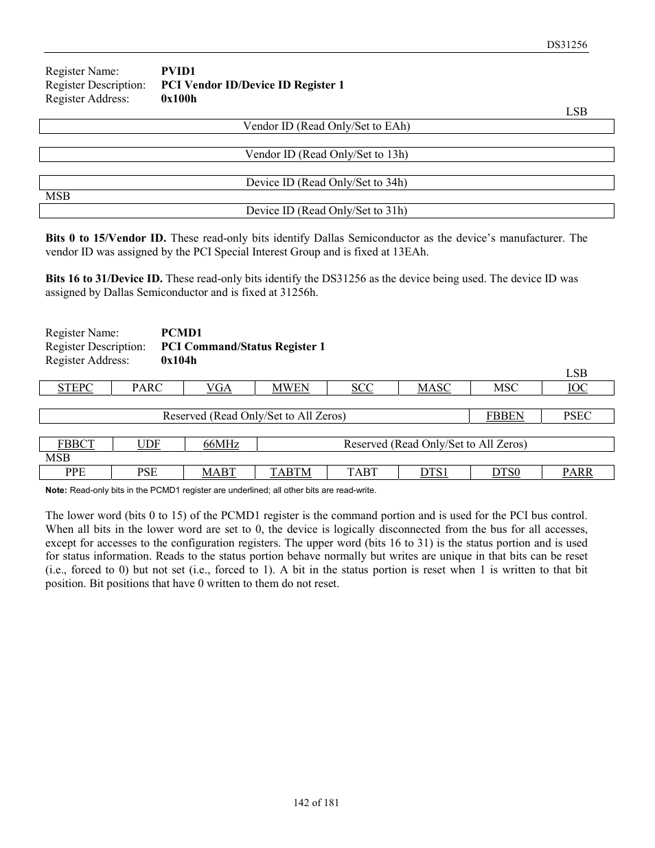 Rainbow Electronics DS31256 User Manual | Page 142 / 181