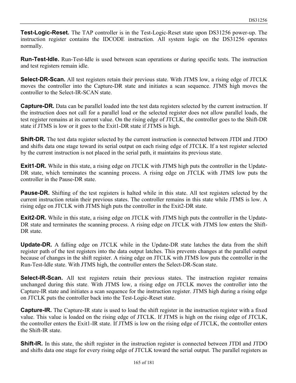 Rainbow Electronics DS31256 User Manual | Page 165 / 181