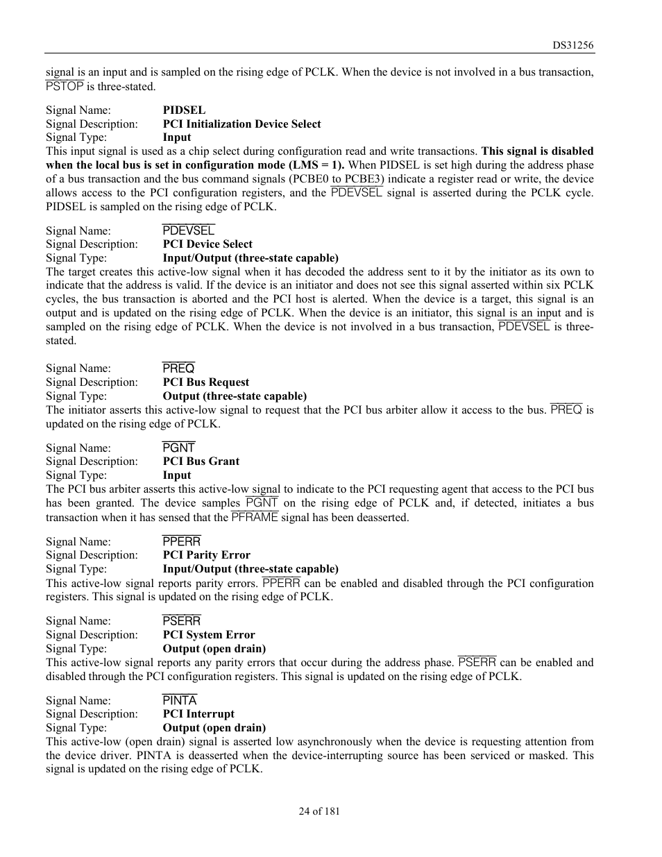 Rainbow Electronics DS31256 User Manual | Page 24 / 181