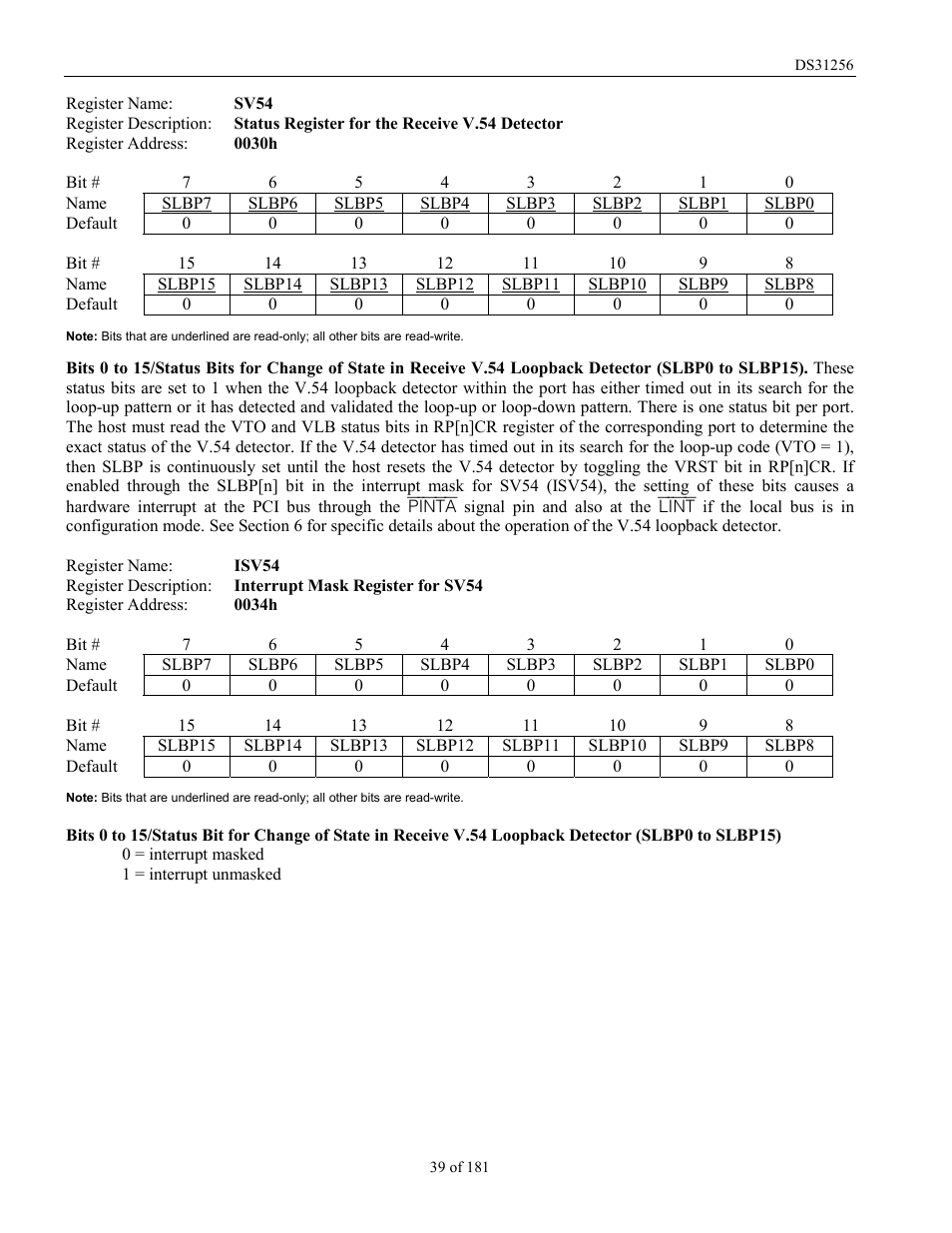Rainbow Electronics DS31256 User Manual | Page 39 / 181
