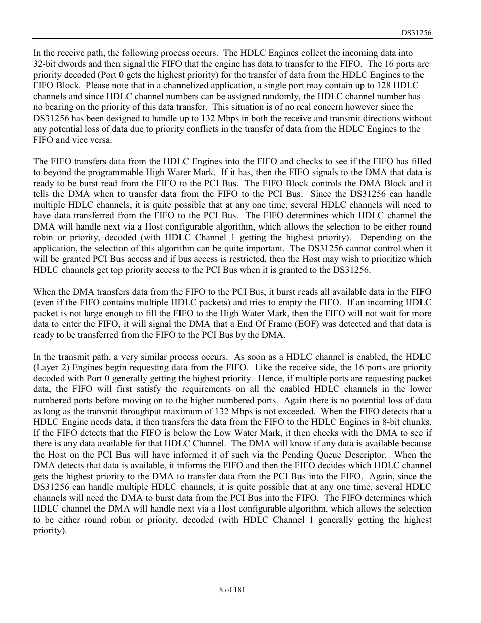 Rainbow Electronics DS31256 User Manual | Page 8 / 181