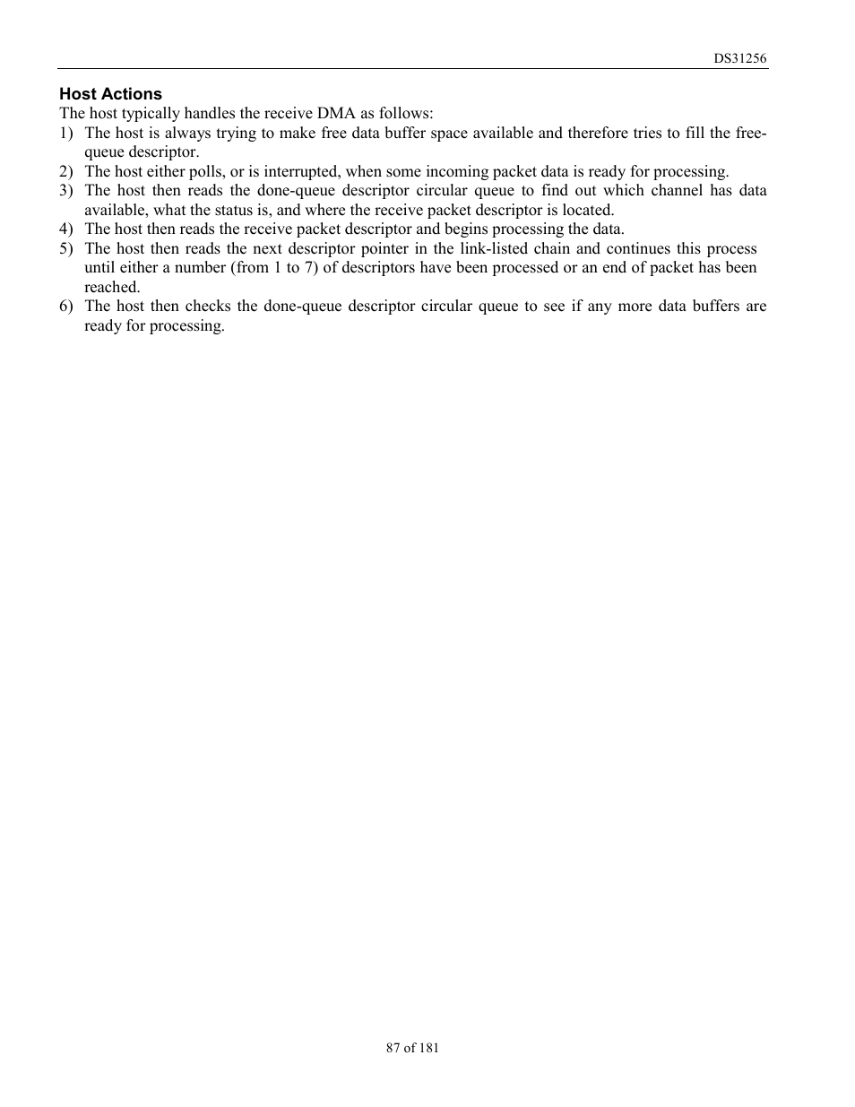 Rainbow Electronics DS31256 User Manual | Page 87 / 181