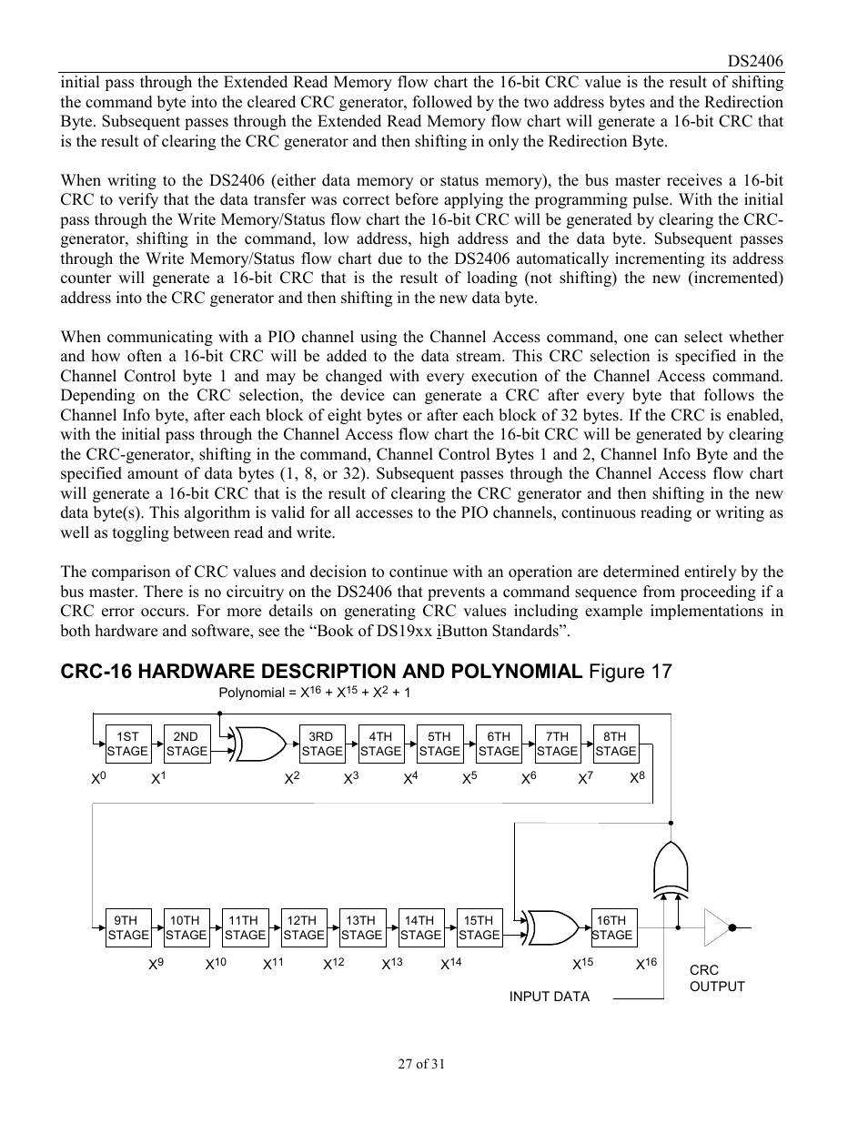 Ds2406 | Rainbow Electronics DS2406 User Manual | Page 27 / 31