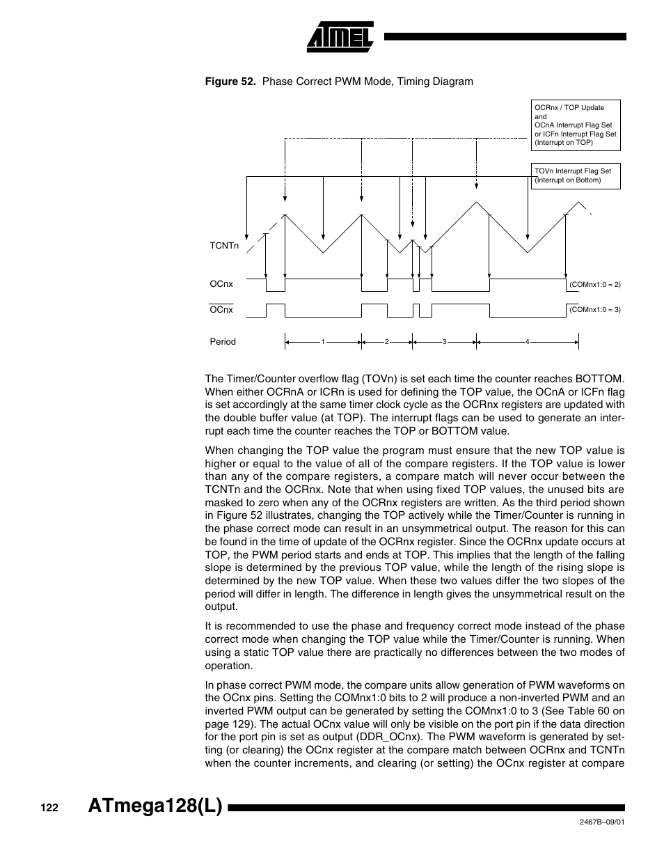 Atmega128(l) | Rainbow Electronics ATmega128L User Manual | Page 122 / 331