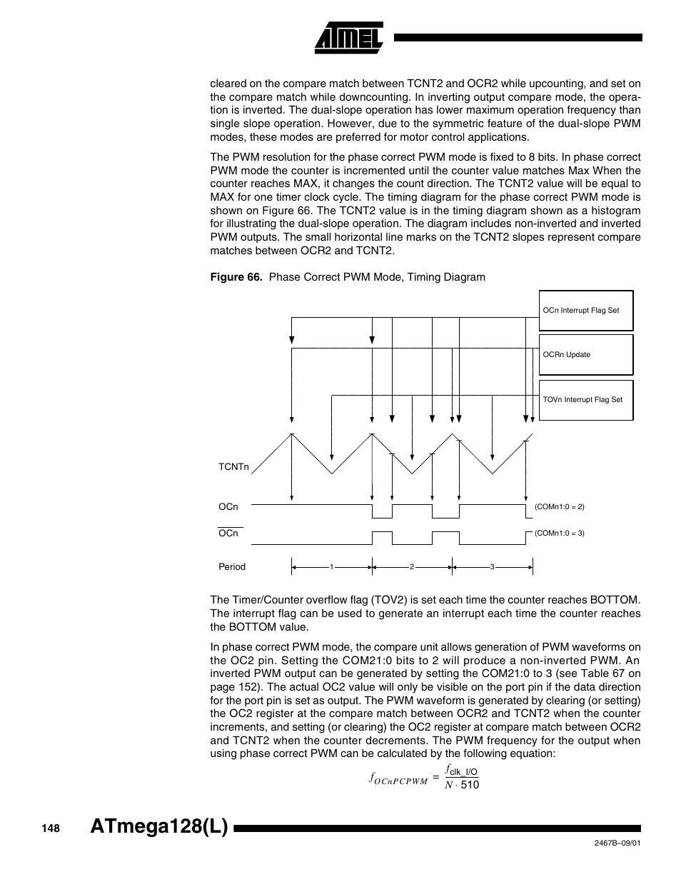 Atmega128(l) | Rainbow Electronics ATmega128L User Manual | Page 148 / 331