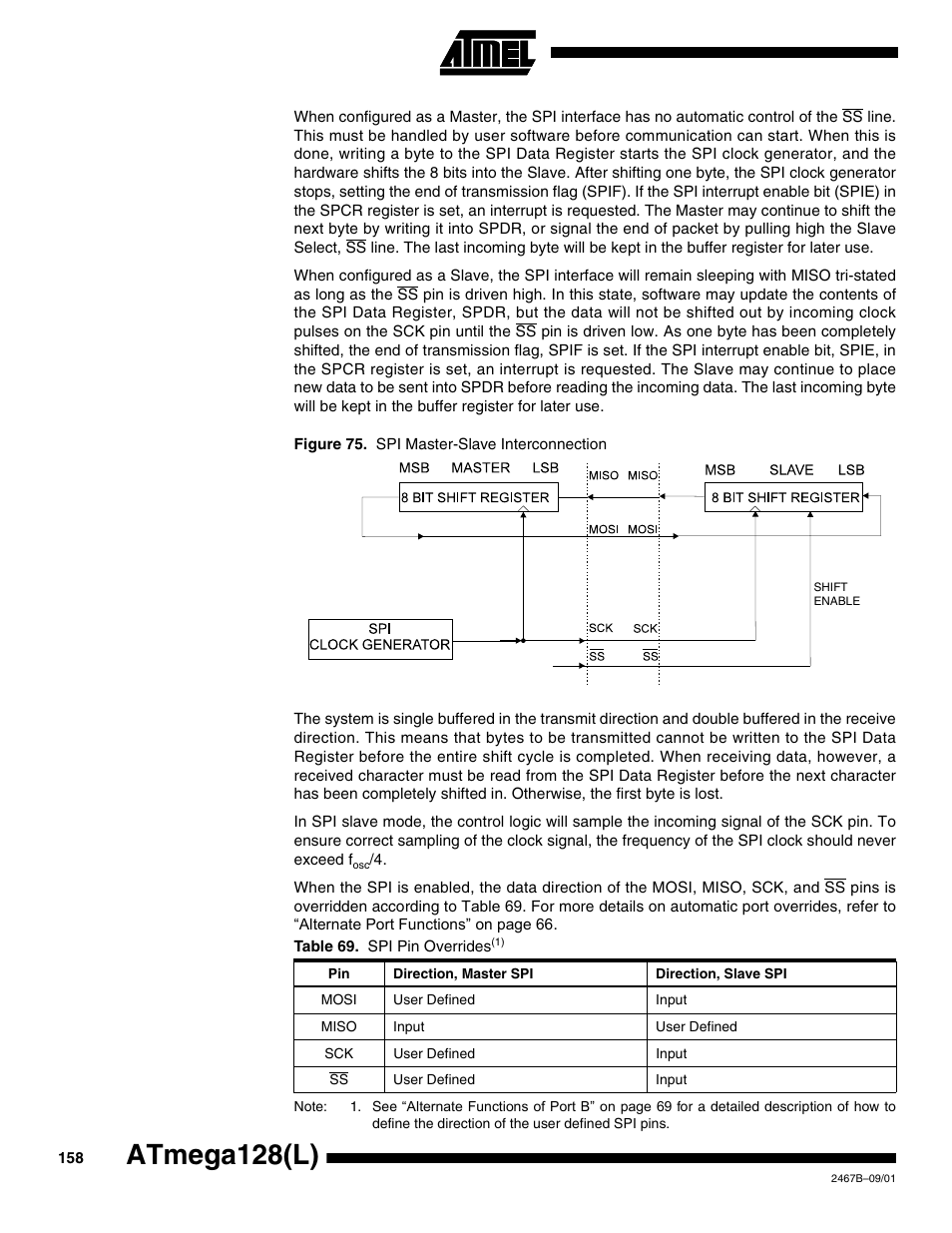 Figure 75, Atmega128(l) | Rainbow Electronics ATmega128L User Manual | Page 158 / 331