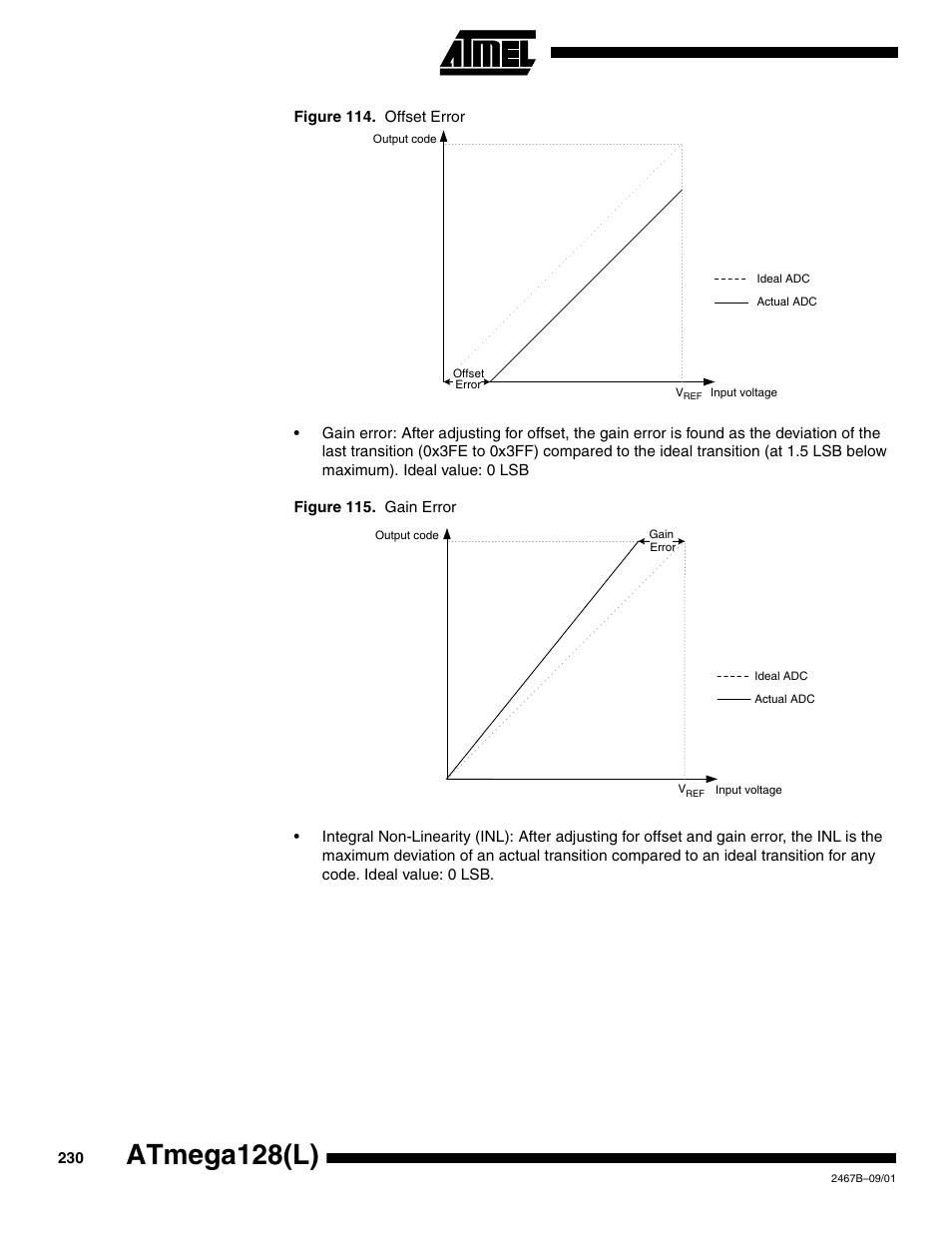 Atmega128(l) | Rainbow Electronics ATmega128L User Manual | Page 230 / 331