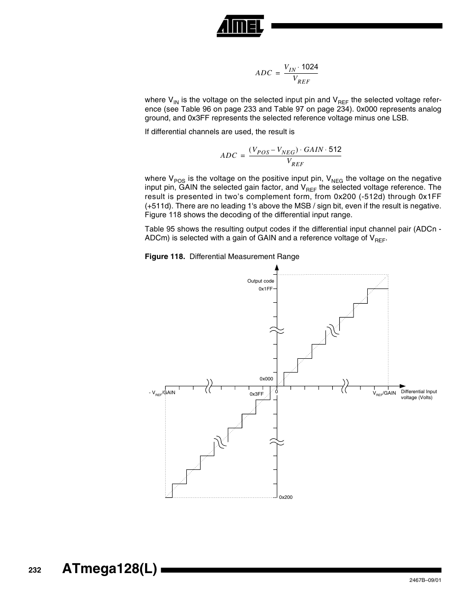 Atmega128(l) | Rainbow Electronics ATmega128L User Manual | Page 232 / 331