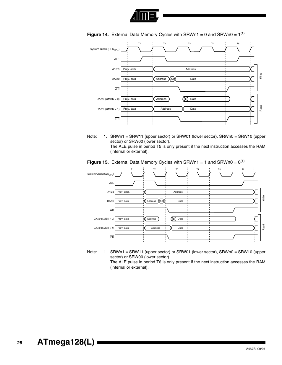 Atmega128(l) | Rainbow Electronics ATmega128L User Manual | Page 28 / 331