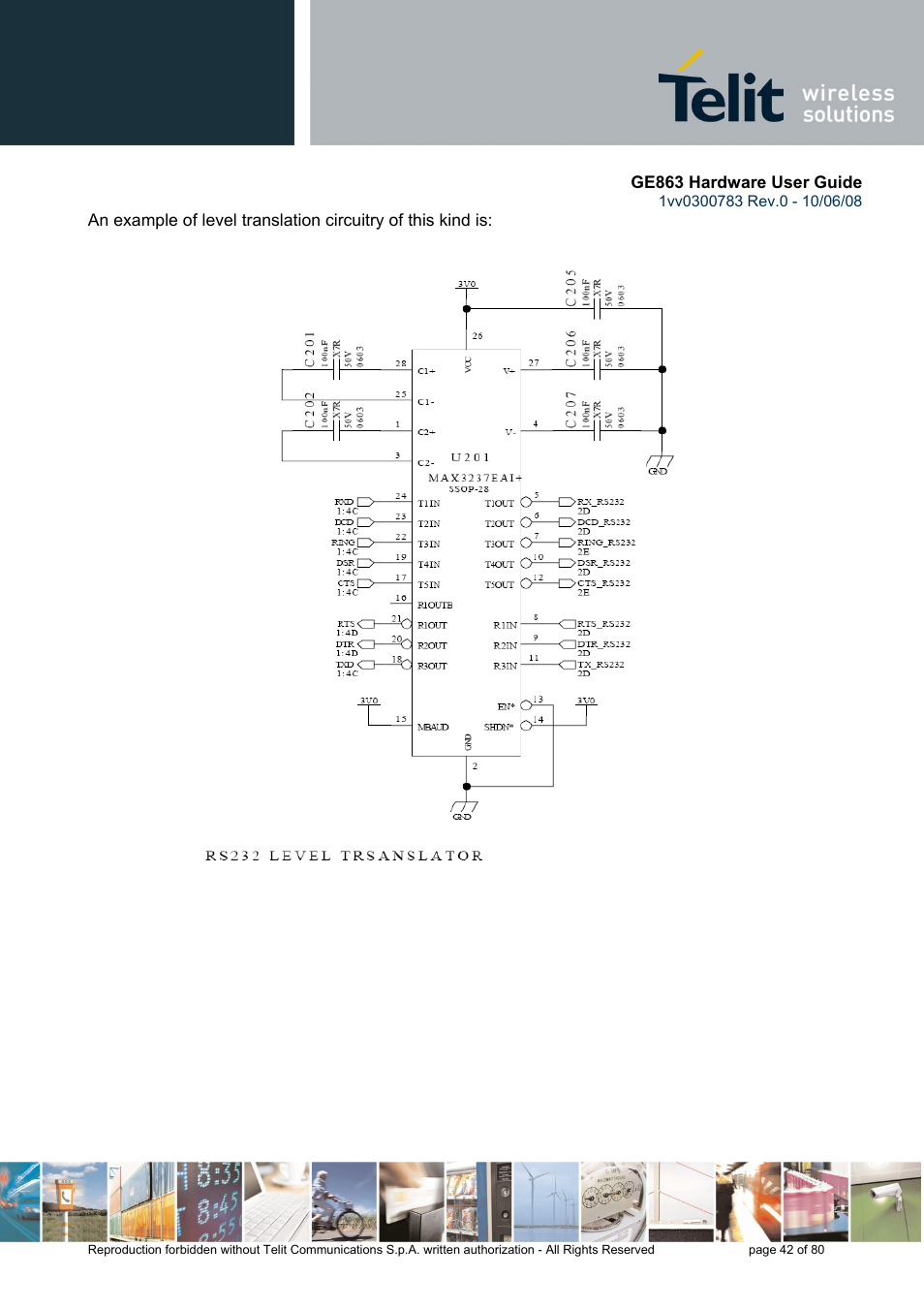 Rainbow Electronics GE863-PY User Manual | Page 42 / 80